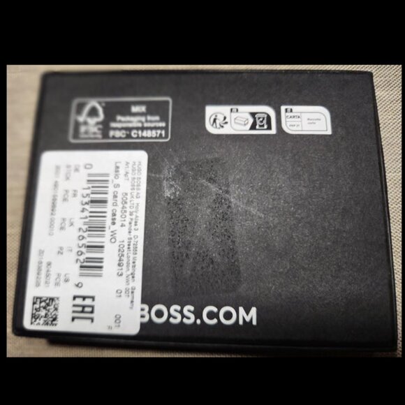 Hugo Boss – Credit Card Case, w/ \